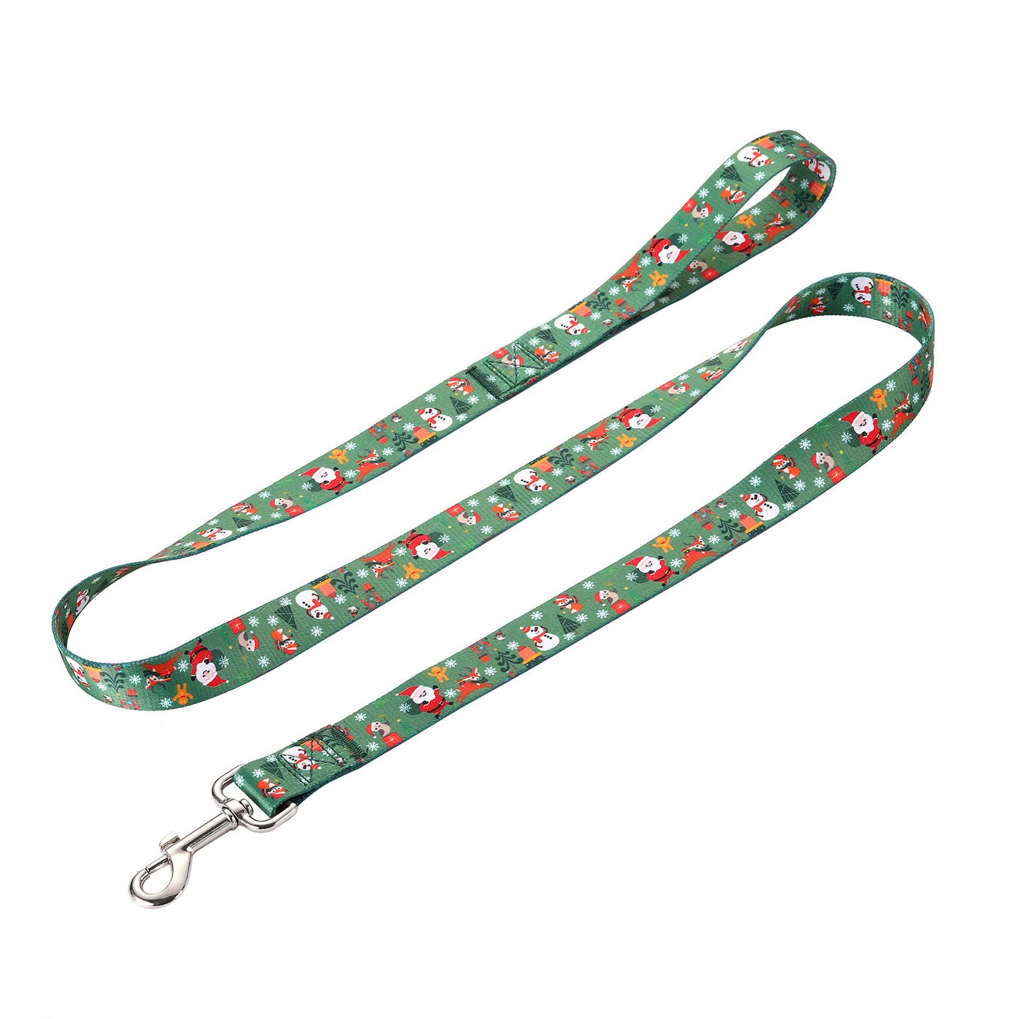 Christmas Collar Pet Hand Holding Rope Dog Leash