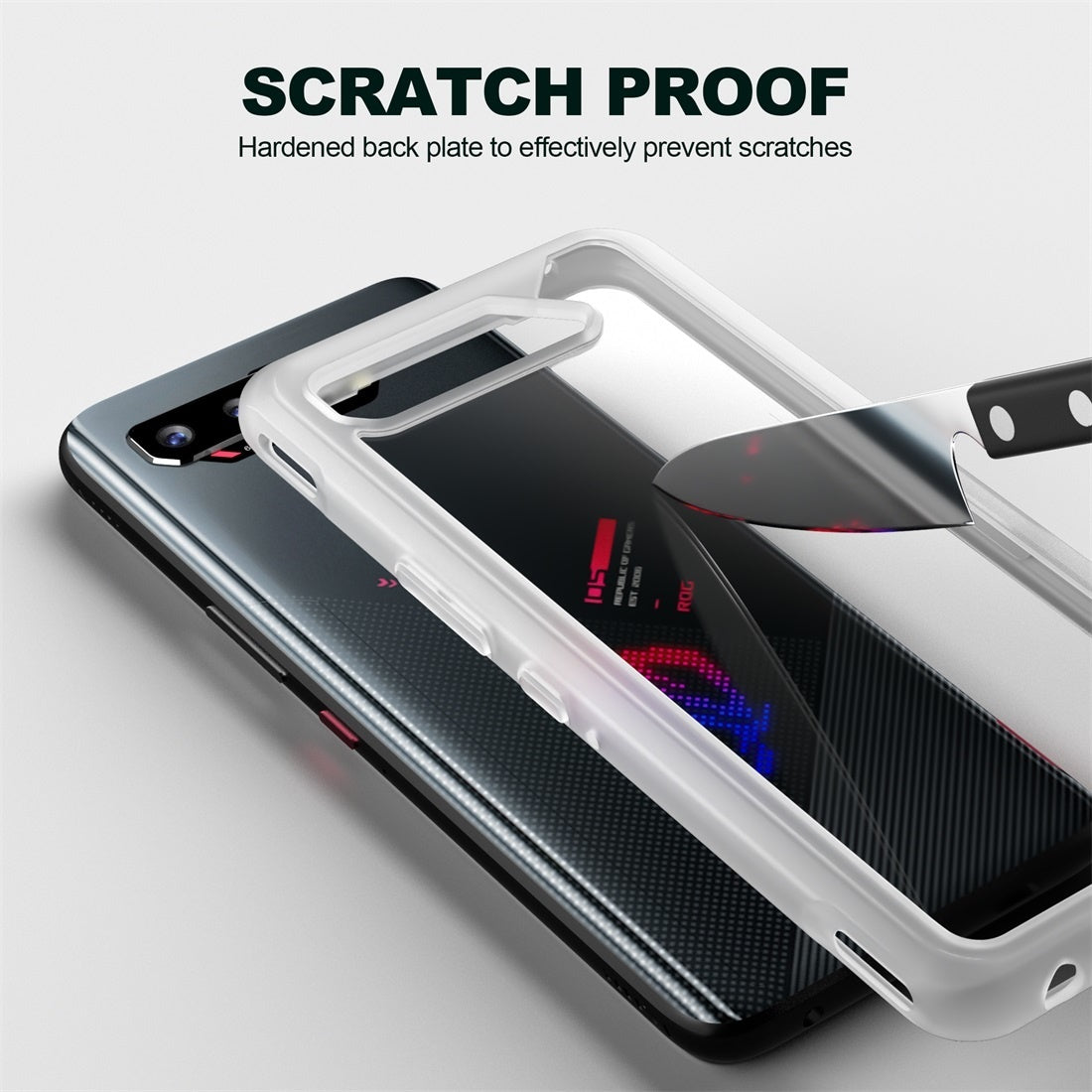 Suitable For Gaming Phone Two-in-one Tpu Pc Transparent Phone Case